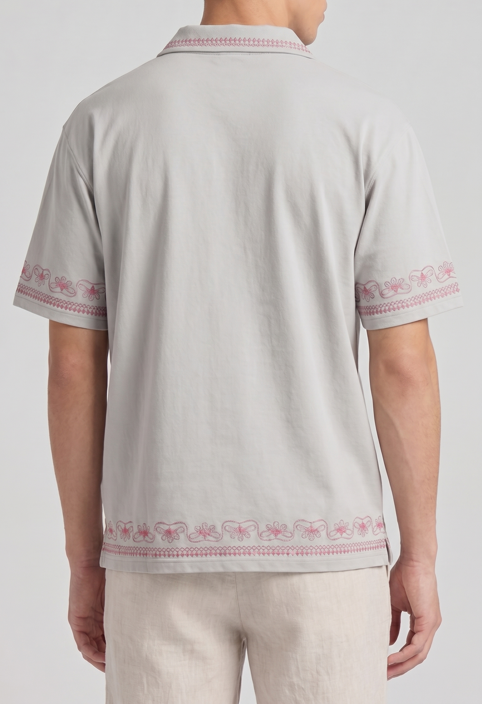 Embroidered Polo Tee