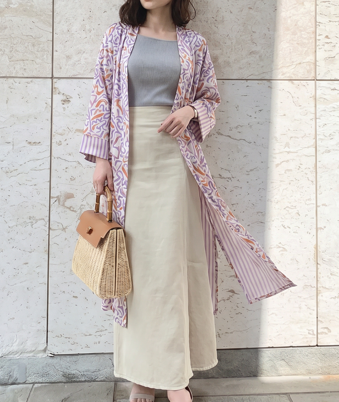 Patterned Cardigan