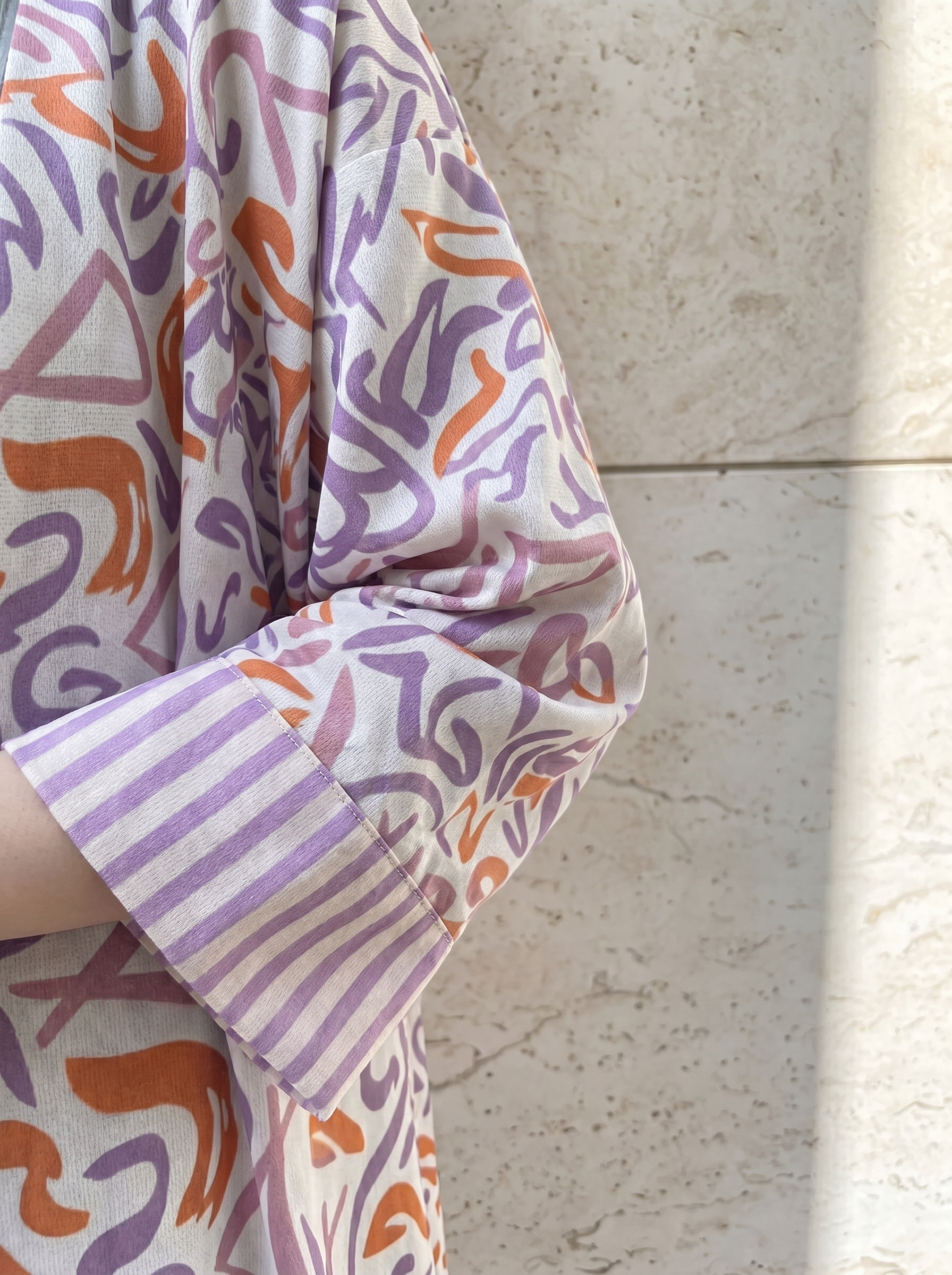 Patterned Cardigan