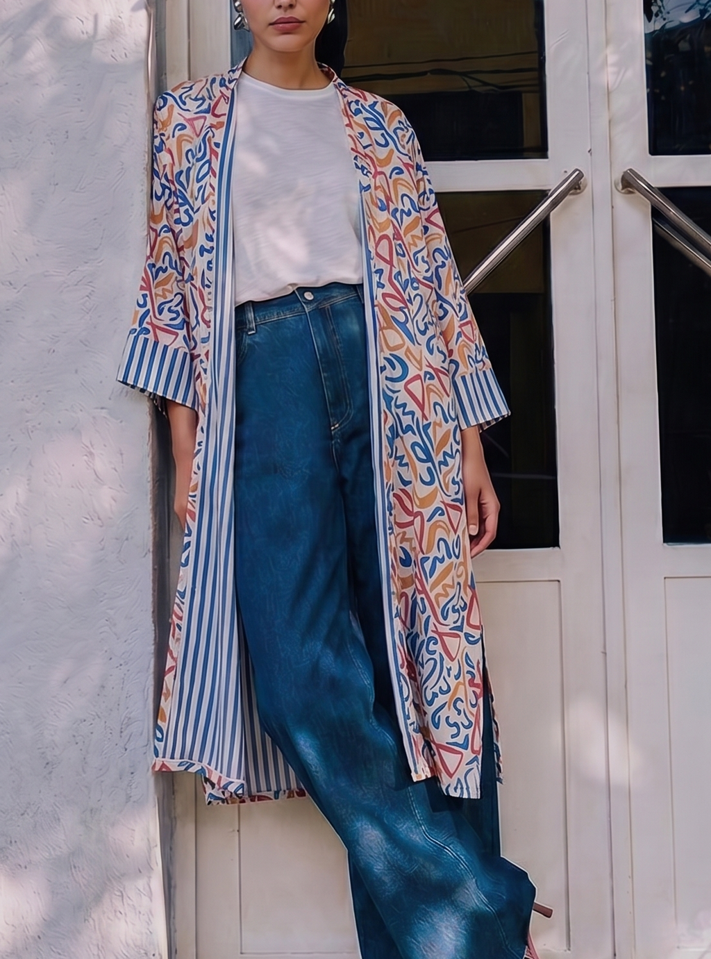 Patterned Cardigan