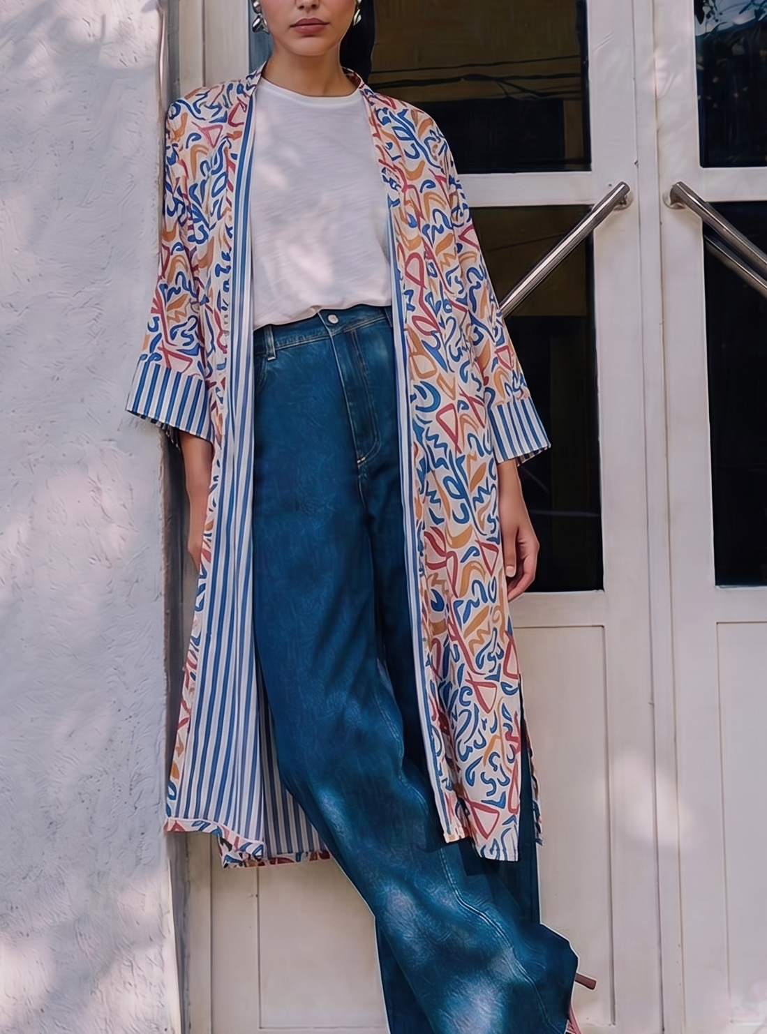 Patterned Cardigan