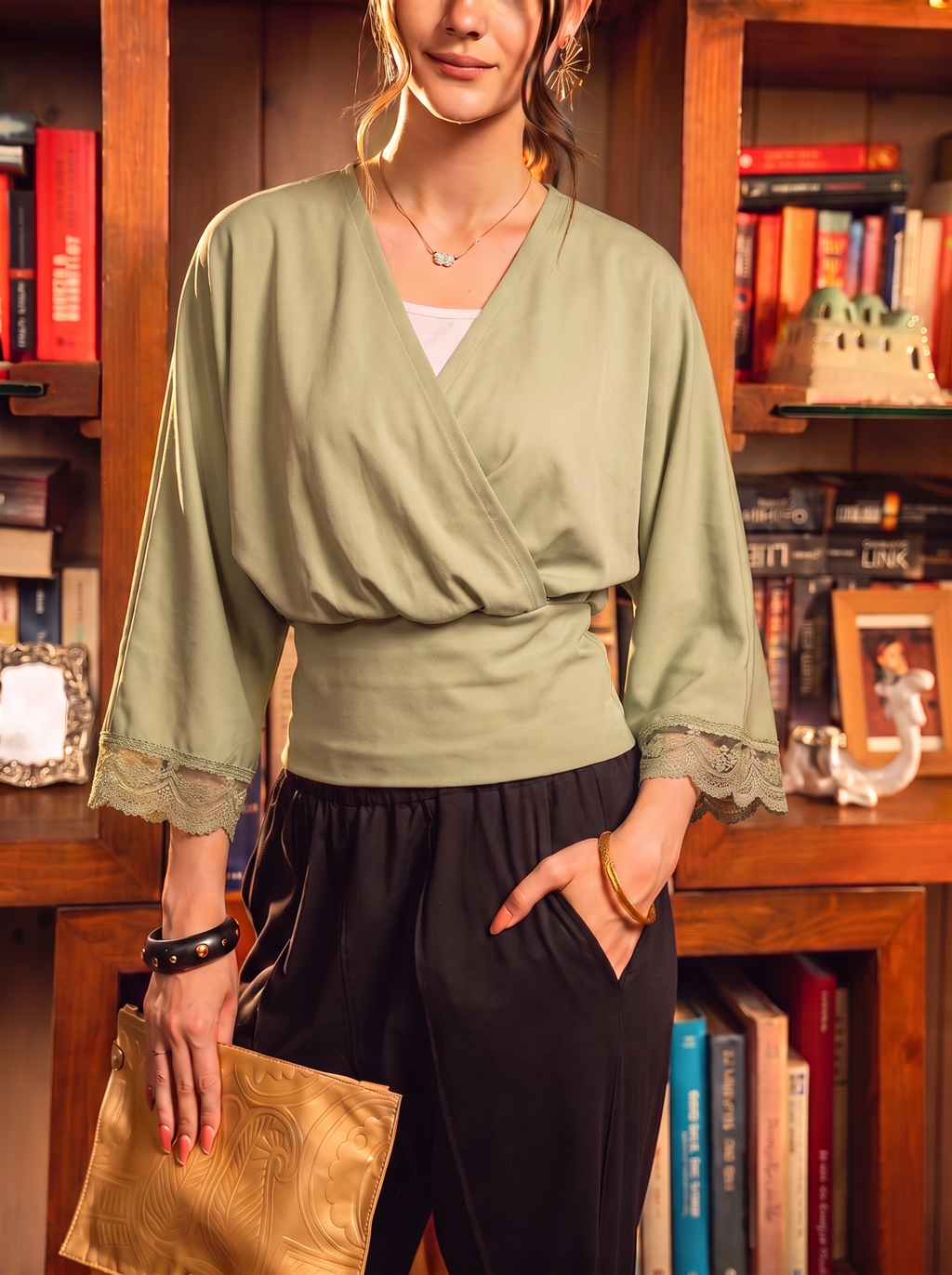 Wrap Blouse