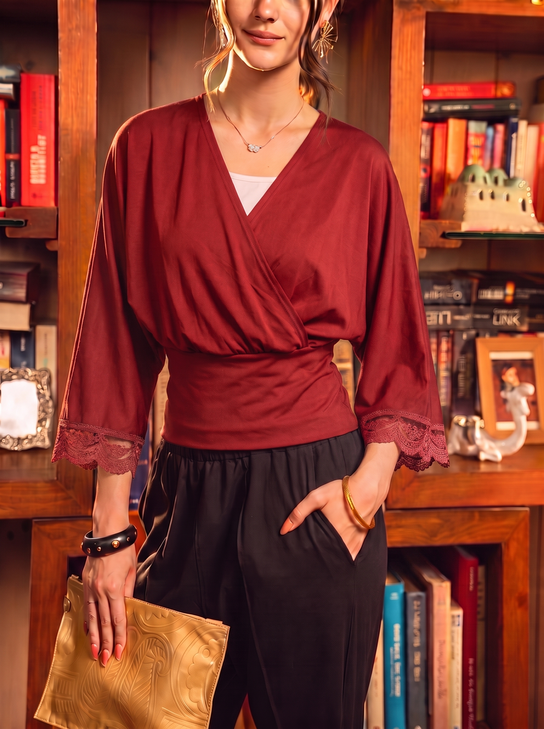 Wrap Blouse