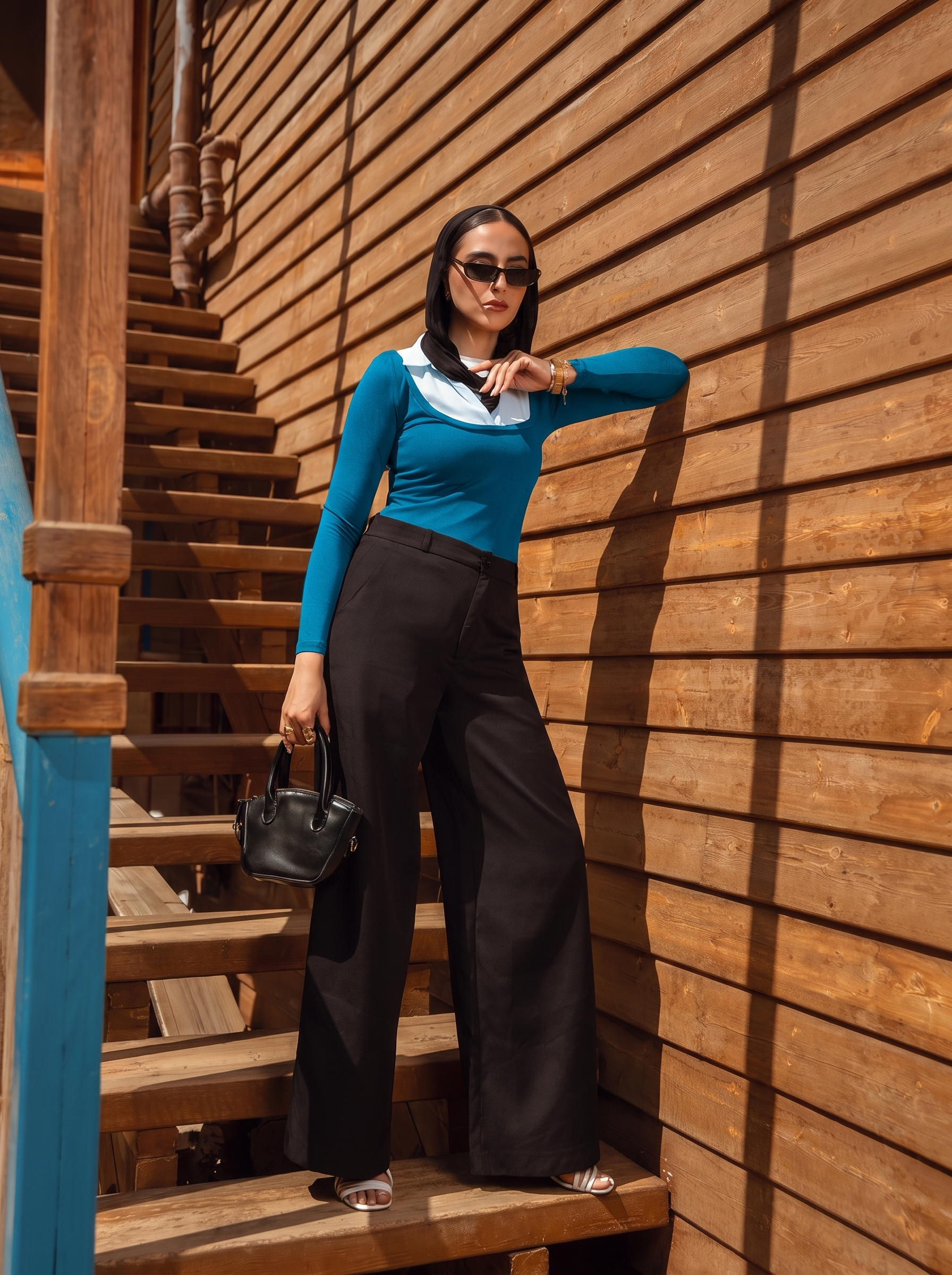 Layered Long Sleeve Top