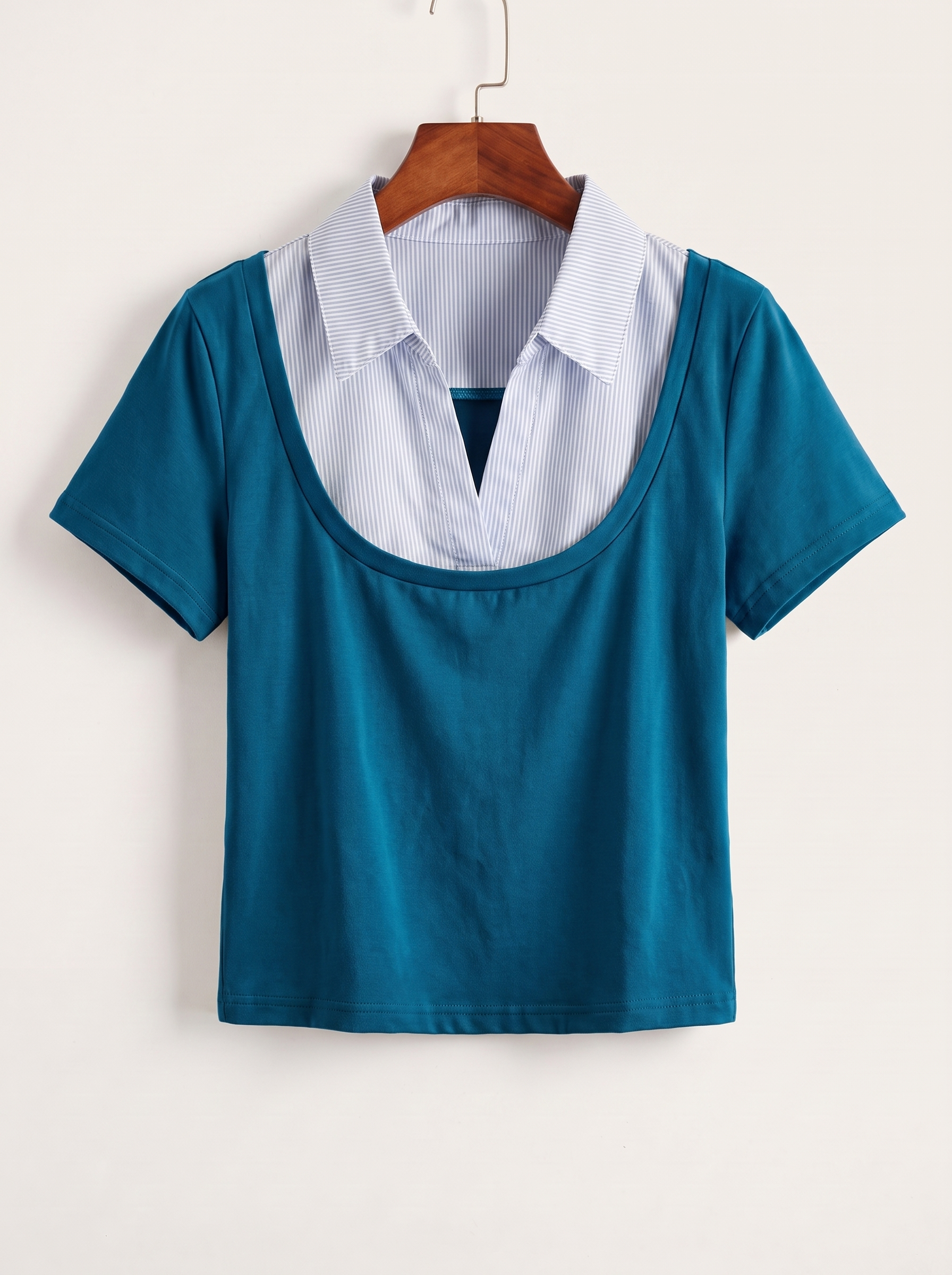 Layered Short Sleeve Top