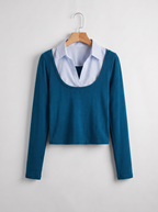 Layered Long Sleeve Top