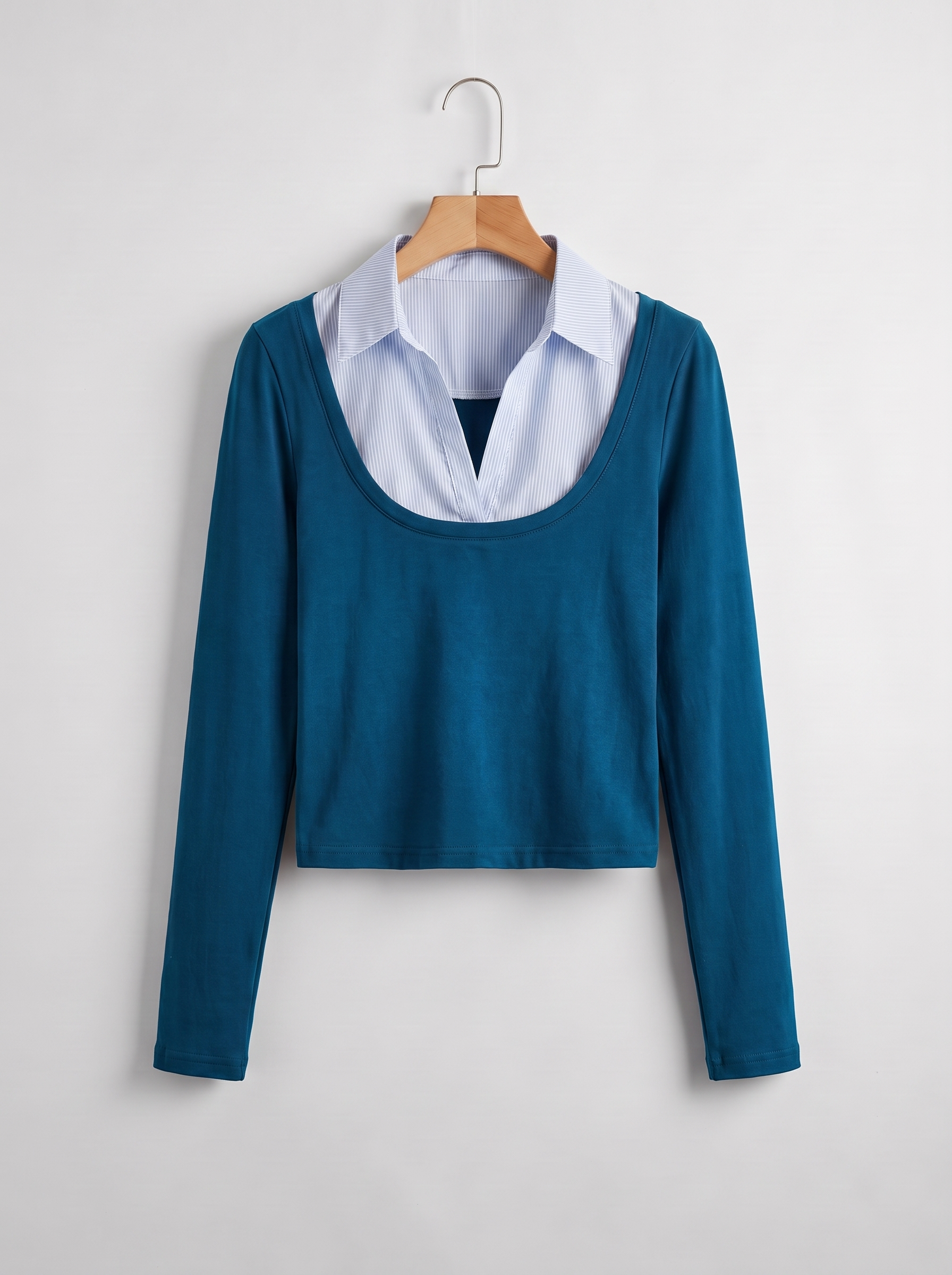 Layered Long Sleeve Top