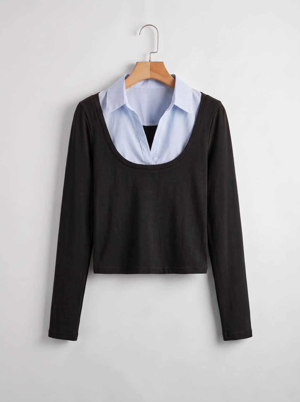 Layered Long Sleeve Top