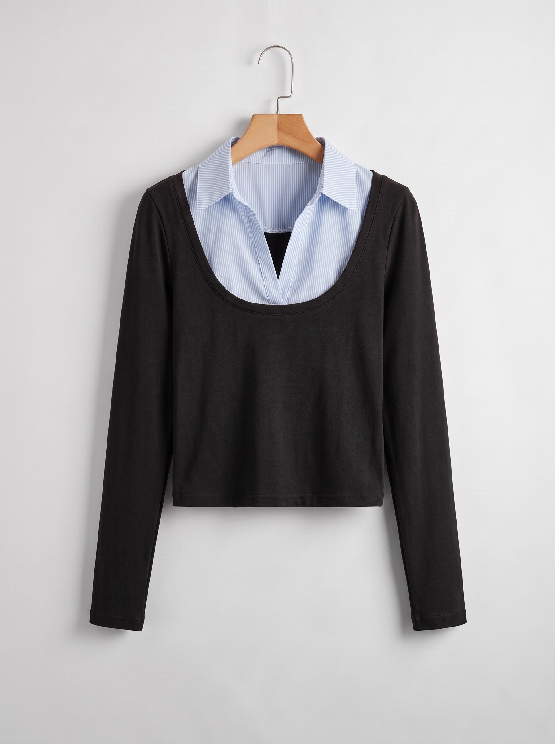 Layered Long Sleeve Top