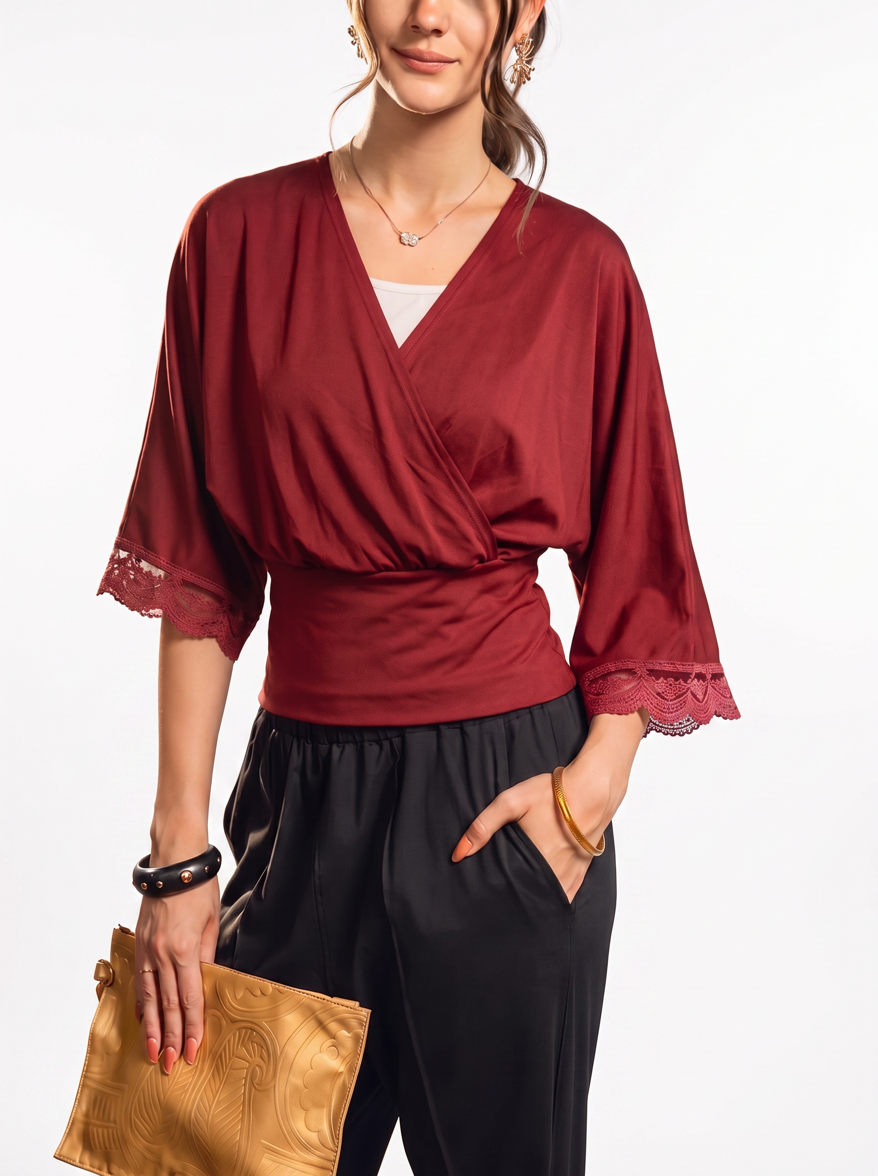 Wrap Blouse