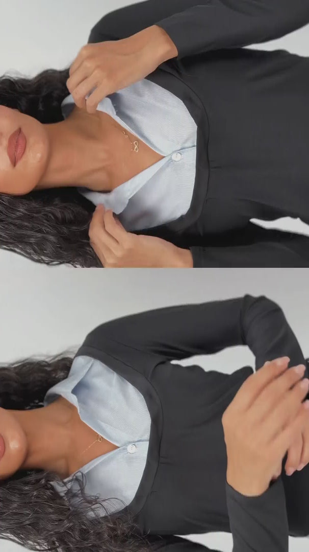 Layered Long Sleeve Top